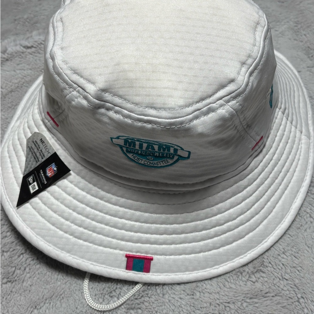 White Miami Super Bowl Hat